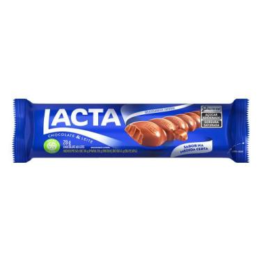 Imagem de Chocolate Lacta ao Leite 28g