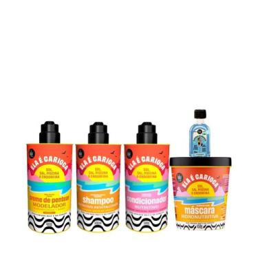 Imagem de Kit Lola Ela é Carioca Shampoo + Condicionador + Mascara + Cpp 3ABC + 
