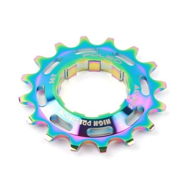 Imagem de POLSO BMX 16T 18T BMX Cog Pro Slope Jump, U Pool BMX Anel de bloqueio de engrenagem Dirt Race Street Style BMX Cog BMX Roda dentada 18T BMX engrenagem (óleo, 16T)