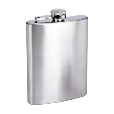 Imagem de Cantil de Bolso Porta Bebida Whisky Vodca Inox 240ml