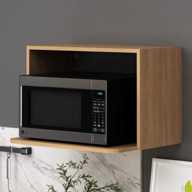 Imagem de Aéreo P/Forno ou Microondas 60cm Copacabana Móvel na Caixa, Freijó