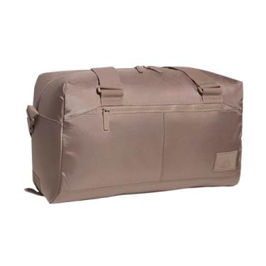 Imagem de adidas Bolsa esportiva premium Lounge para viagens e academia, marrom-giz, One Size, Bolsa esportiva