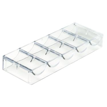 Imagem de Acessório de mesa de jogo Fat Cat Poker/Casino: Bandeja de fichas de pôquer, pacote com 2