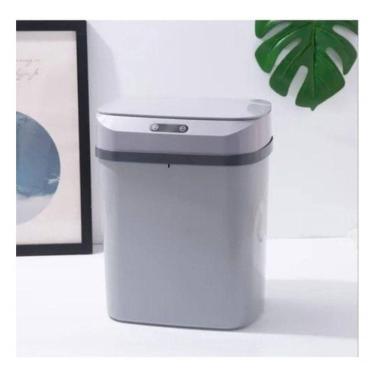 Imagem de Lixeira Banheiro Cozinha Automática Com Sensor Inteligente/