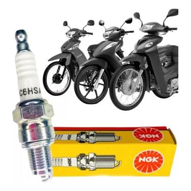Imagem de Vela Ignição Ngk C6hsa Honda Biz Sundown Web 100 Crypton 115