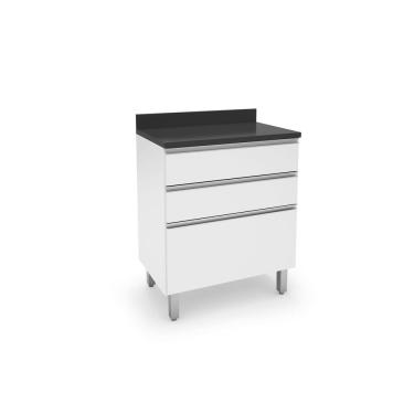 Imagem de Gabinete 2 Gavetas 1 Gavetão 70cm Top Class