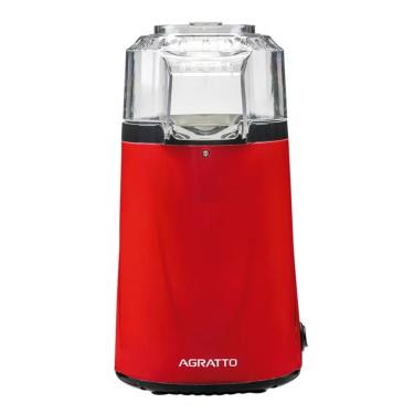 Imagem de Mini Pipoqueira Eletrica 1200W Agratto Compact Red 127V
