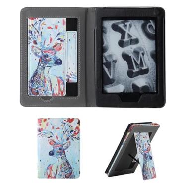 Imagem de GUKSRASO Capa para 6" Kindle Paperwhite 5ª/6ª/7ª Geração (2012-2015) - Suporte Dobrável com Função de Despertar/Repouso Automático (Modelo: EY21/DP75SDI)