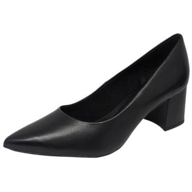 Imagem de Sapato Feminino Salto Bloco Elegante Conforto Bottero