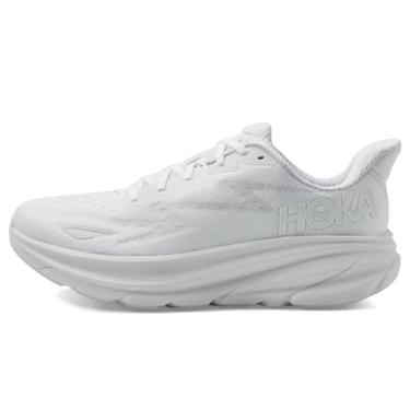 Imagem de HOKA Tênis masculino Clifton 9, Branco/Branco, 46