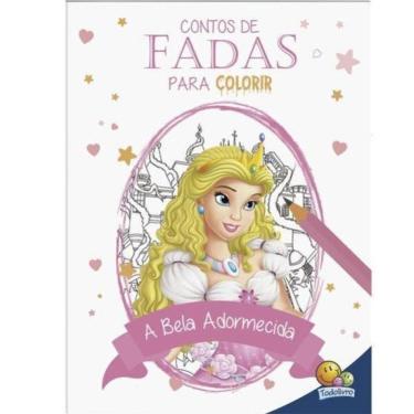 Imagem de Contos De Fadas Para Colorir: Bela Adormecida, A
