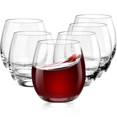 Imagem de JIAWEIPRODUCT Copos de uísque de plástico transparente de 293 ml, copos inquebráveis de aparência cristal, copos antiquados reutilizáveis sem BPA para coquetéis, uísque, bourbon, água - conjunto de 6