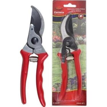 Imagem de Alicate Tesoura De Poda Corneta Profissional Tipo Suíça 8'' - Corneta/
