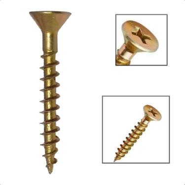 Imagem de Caixa Parafuso Phillips Chato 4.0X30Mm Chipboard 1000 Uni