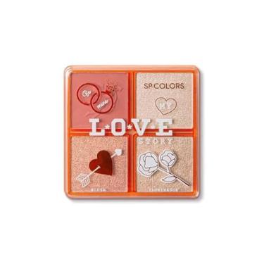 Imagem de Blush e Iluminador Love Story SP Colors (A)