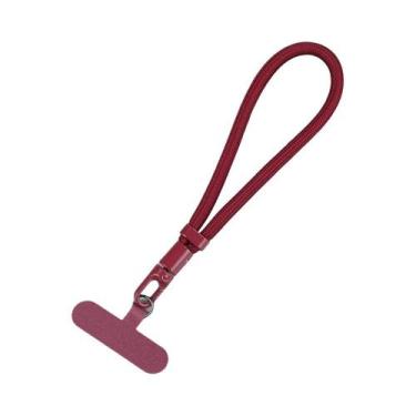 Imagem de Correia De Pulso Ajustável Universal Para Celular, Durável, De Poliést