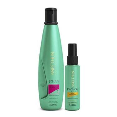 Imagem de Aneethun Cachos Shampoo 300ml + Óleo de Hidratação 55ml