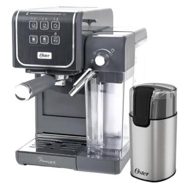 Imagem de Oster Kit Cafeteira PrimaLatte Touch e Moedor de Café Elétrico Oster - 127V