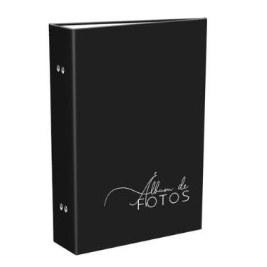 Imagem de Album De Foto 10X15/200 Preto Plastificado Lindo 24H - Geral
