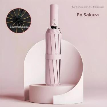 Imagem de Guarda-chuva Automático De 8 Varetas Multicolorido Proteja-se Em Qualq