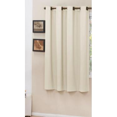 Imagem de cortina pequena de PVC cortina blecaute 1,40x1,80m cortina corta luz b