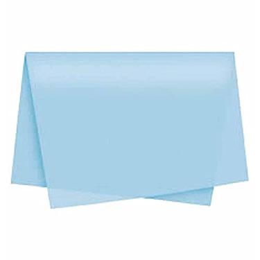 Imagem de Papel De Seda Azul Claro 48x60cm 20g - Pacote com 10 V.M.P., Azul Claro