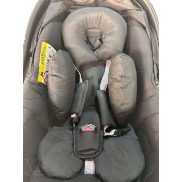 Imagem de Redutor Almofada Bebe Conforto Algodão + Protetor De Cinto - Bento Bab