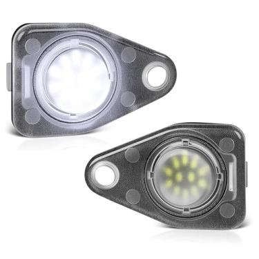 Imagem de D-Lumina Conjunto de lâmpada LED para placa de licença para expedição 2003-2014, Touro 1996-2007, Freestar Freestyle, Mercury Sable Monterey Lincoln Avaiator, luzes brancas de etiqueta 6000K, pacote
