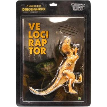 Imagem de Livro - Mundo dos Dinossauros, O - Leia & Brinque: Velociraptor