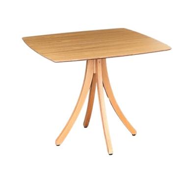 Imagem de Mesa De Jantar Quadrada Flora 60cm - Pés Em Madeira Maciça (Freijó)