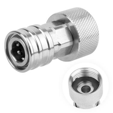 Imagem de Fukaisu Adaptador Mangueira de Jardim para Lavadora de Alta Pressão, 3/4" GHT para 1/4" Conexão Rápida Aço Inoxidável Conector Acessórios Lavadora Bico Carro & Pulverizador