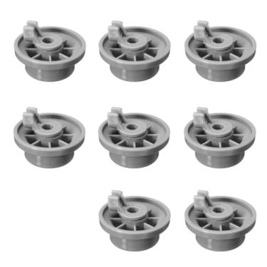 Imagem de 8 Packs 165314 Dishwasher Wheels Lower Rack Fit for Bosch Dishwashers - Replaces 420198 423232 AP2802428 PS8697067 - Easy to Install