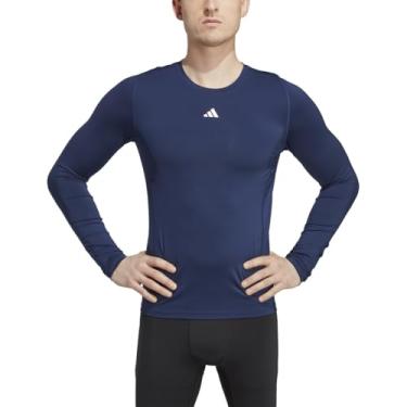 Imagem de adidas Techfit Camiseta masculina manga longa M
