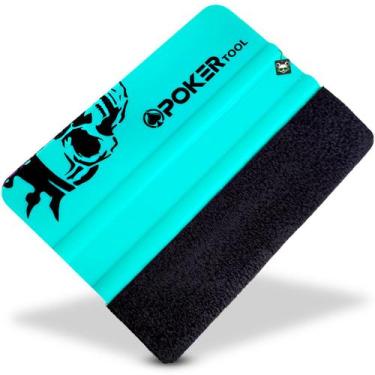 Imagem de Espátula Envelopamento Retangular com Feltro Anti Risco Insulfilm Ades