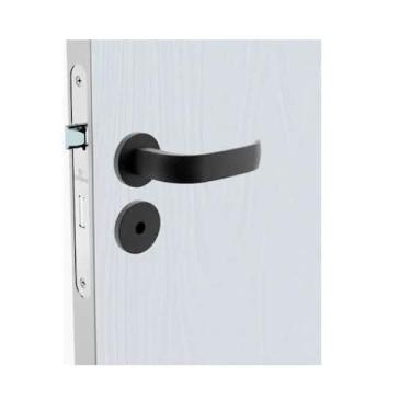 Imagem de Fechadura Banheiro Soprano 778 Icaro Soprano Roseta Preta