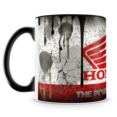 Imagem de Caneca de Cerâmica Estilo Lata de Óleo Honda - 325ml - Amo Canecas