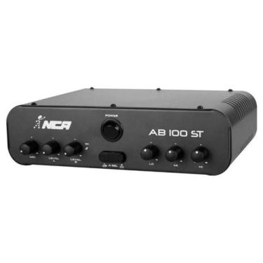 Imagem de Amplificador Compacto Para Som Nca Sa100 60 W RMS Cor Preto