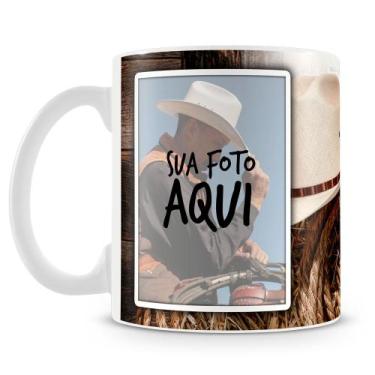 Imagem de Caneca Personalizada Cowboy Mod.2 com Foto - 325ml - Amo Canecas