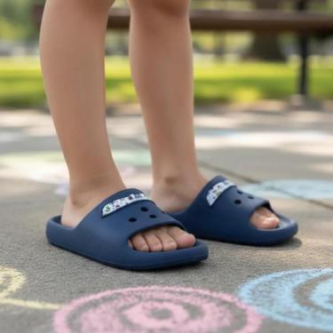 Imagem de Chinelo Slide Nuvem Infantil Kids Estiloso Confortavel Personagem Dese