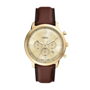Imagem de Relógio Fossil Masculino Neutra Dourado - Fs6113-0dn