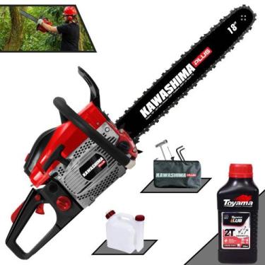 Imagem de Moto Serra À Gasolina Kawashima KCS-500P PLUS 49,3cc Alta Potência e R