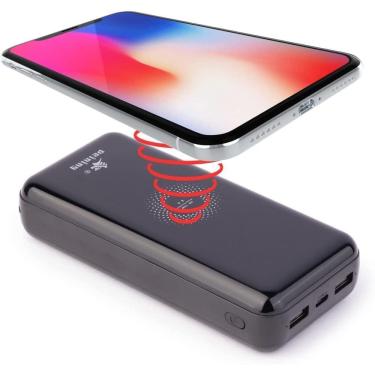 Imagem de Power Bank Peining Por Indução 20.000Mah Wup-379 Preto