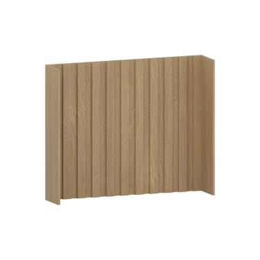 Imagem de Bancada Cozinha 120cm S/ Tampo P/ Ilha Elegance Luciane Móve Freijó