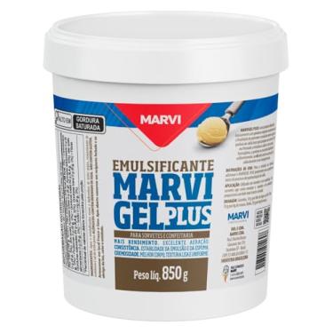 Imagem de Marvi Emulsificante Marvigel Plus 850g – Emulsificante para Preparo de Sorvetes e Confeitaria