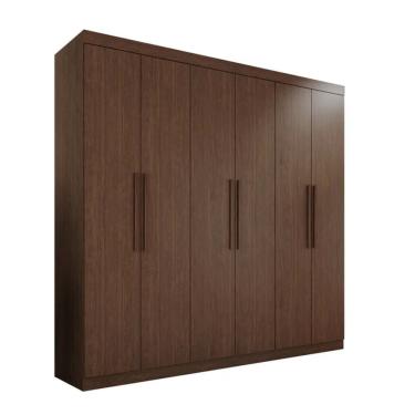 Imagem de Guarda Roupa Ubatuba Plus 6 Portas 3 Gavetas Valverde Moveis Canion
