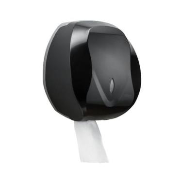 Imagem de Dispenser Papel Higiênico Rolão Suporte Parede Banheiro Velox Rolo 300