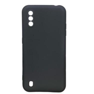 Imagem de Case Capinha Capa Galaxy Samsung A01 Silicone Aveludada Protetor de Câ