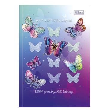 Imagem de Caderno Brochura Capa Dura 1/4 Pequeno 80 Folhas Daisy Tilibra Estampa 4