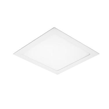Imagem de Kit 02 Painel Plafon Led Embutir 18w Quadrado 22x22cm Branco - LUXOR S