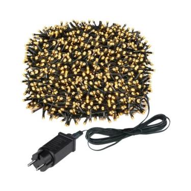 Imagem de Luzes De Natal LED RGB Brancas Quentes À Prova d'Água Para Cortina, Fe